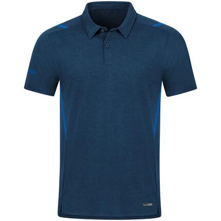Polo Challenge Jako Bleu polyester col V