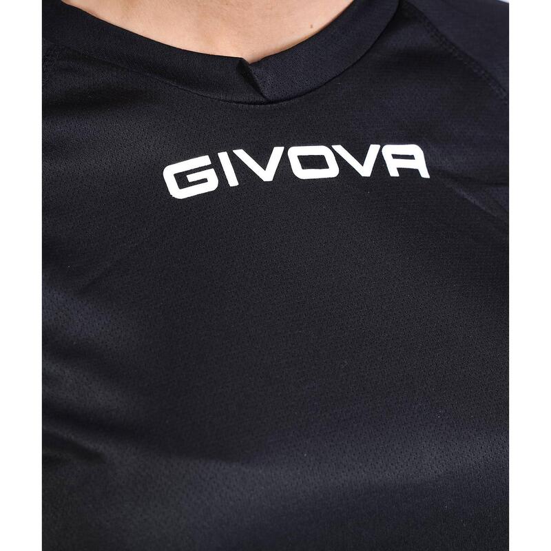 Tricou sport Givova One Microforata Negru