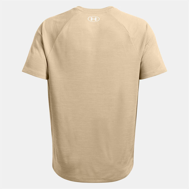 Tricou texturat UA Tech™ pentru bărbați Bej