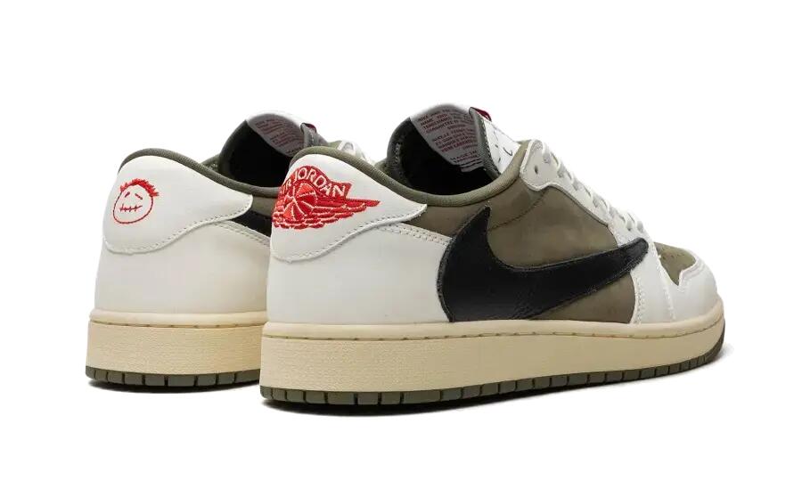 Schoenen - lifestyle - aj1 travis scott low-top - olive/black