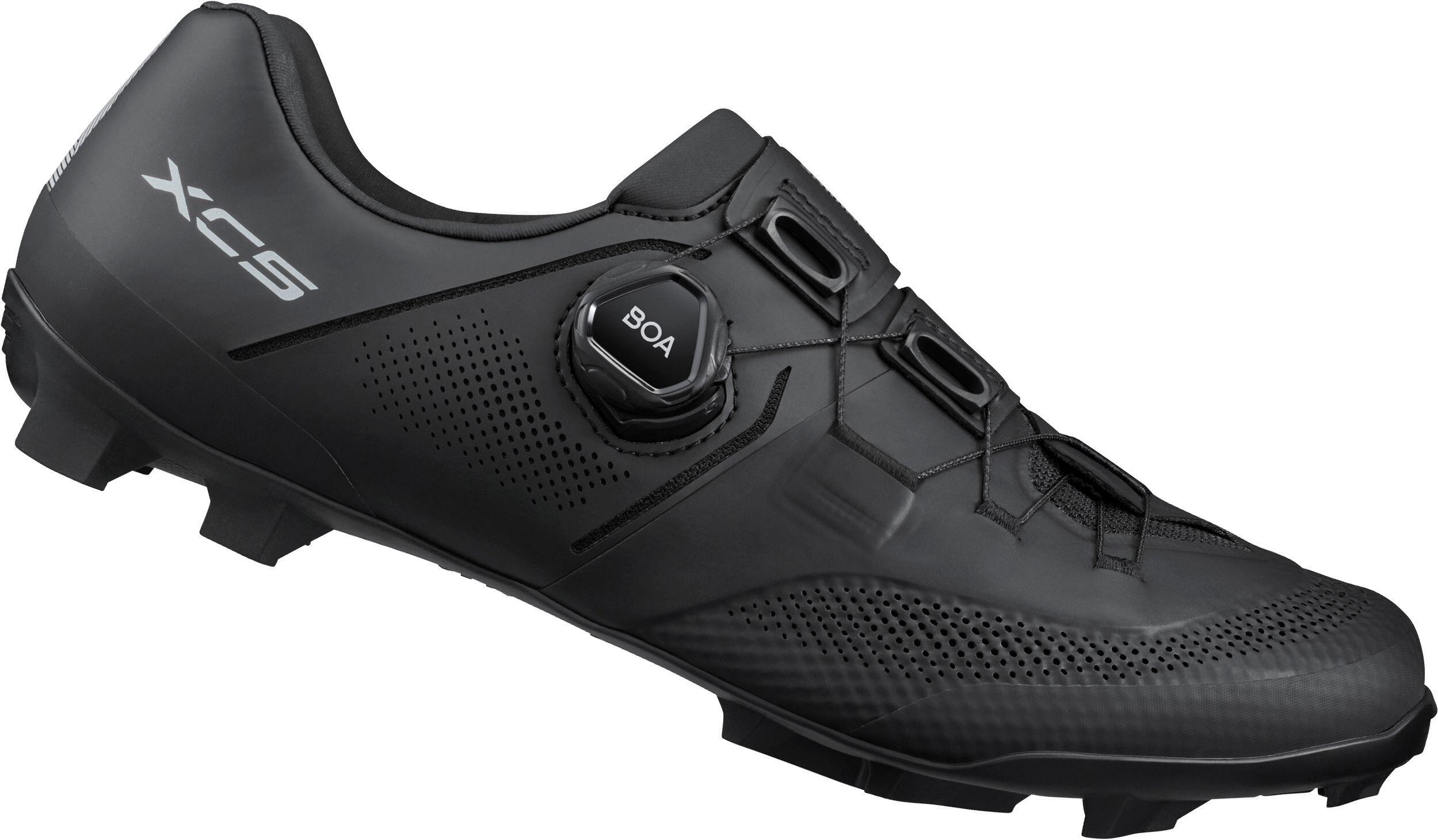 SHIMANO Scarpe da ciclismo MTB XC503 WIDE, nero