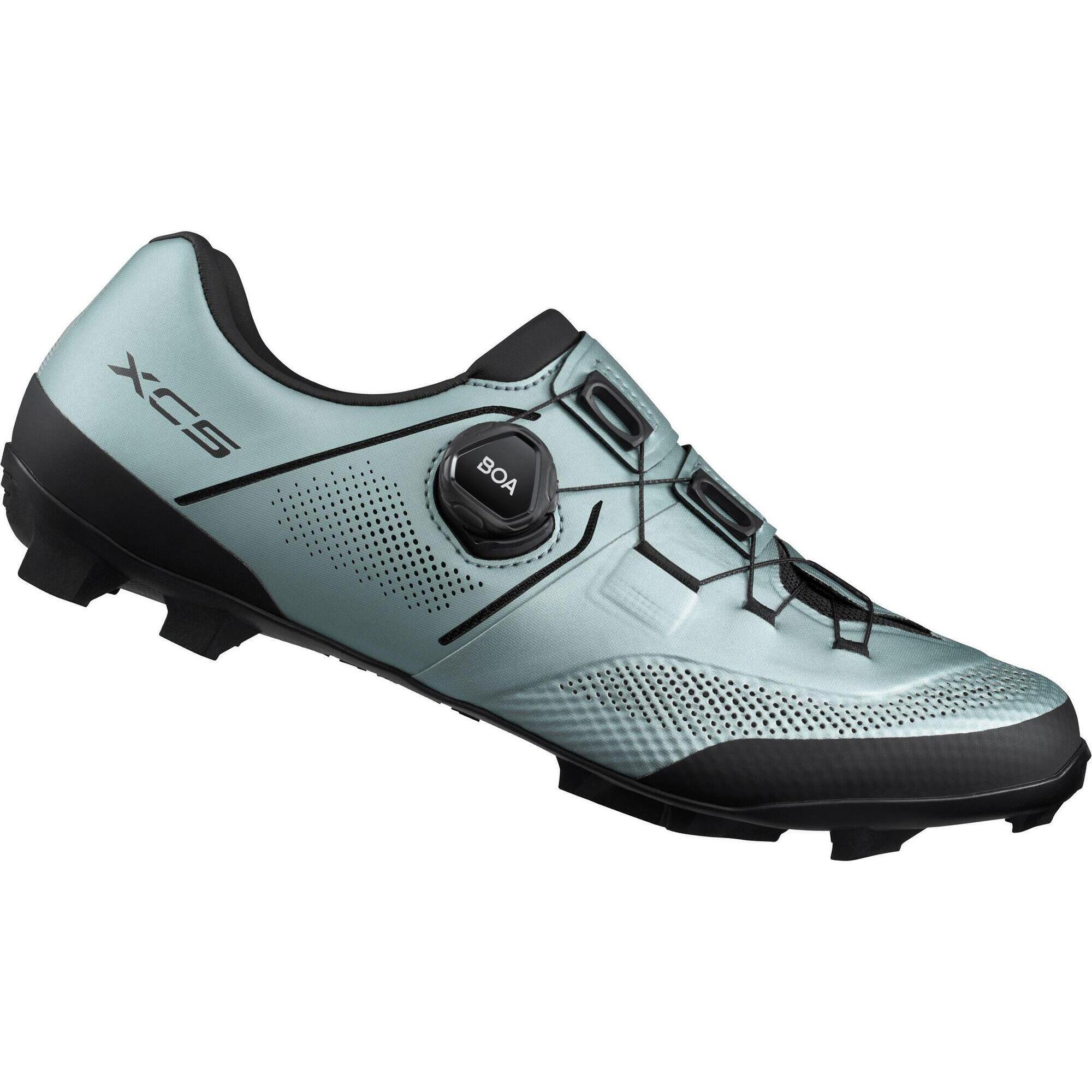 Shimano - Chaussures De Vélo Vtt Xc503, Bleu Glacier - Chaussures De Vélo - Bleu - Decathlon