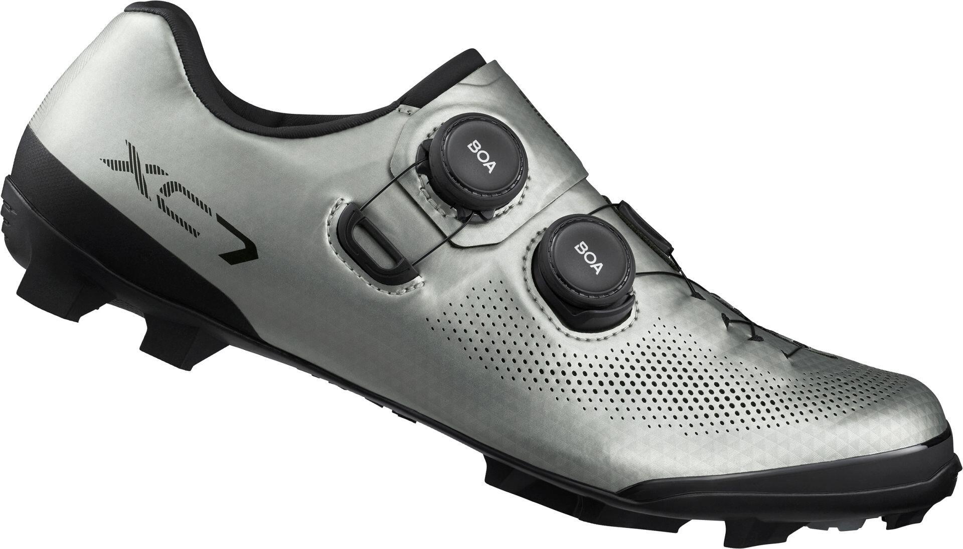 SHIMANO Scarpe da ciclismo MTB XC703 wide, argento