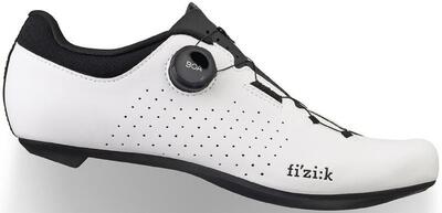Rennrad-Fahrradschuhe "Omna". weiss
