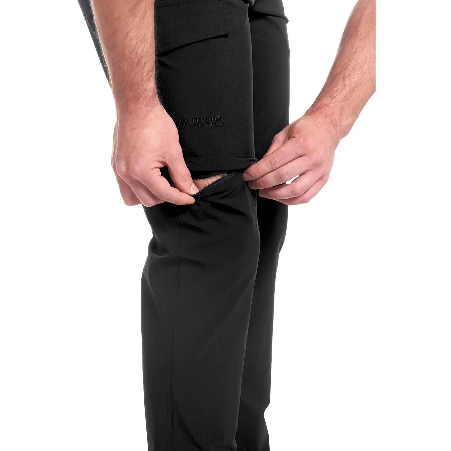 Pantaloni da trekking slim con zip Maier Sports Torid 10/11