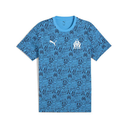 T-shirt à imprimé intégral FtblCulture Olympique de Marseille Homme PUMA