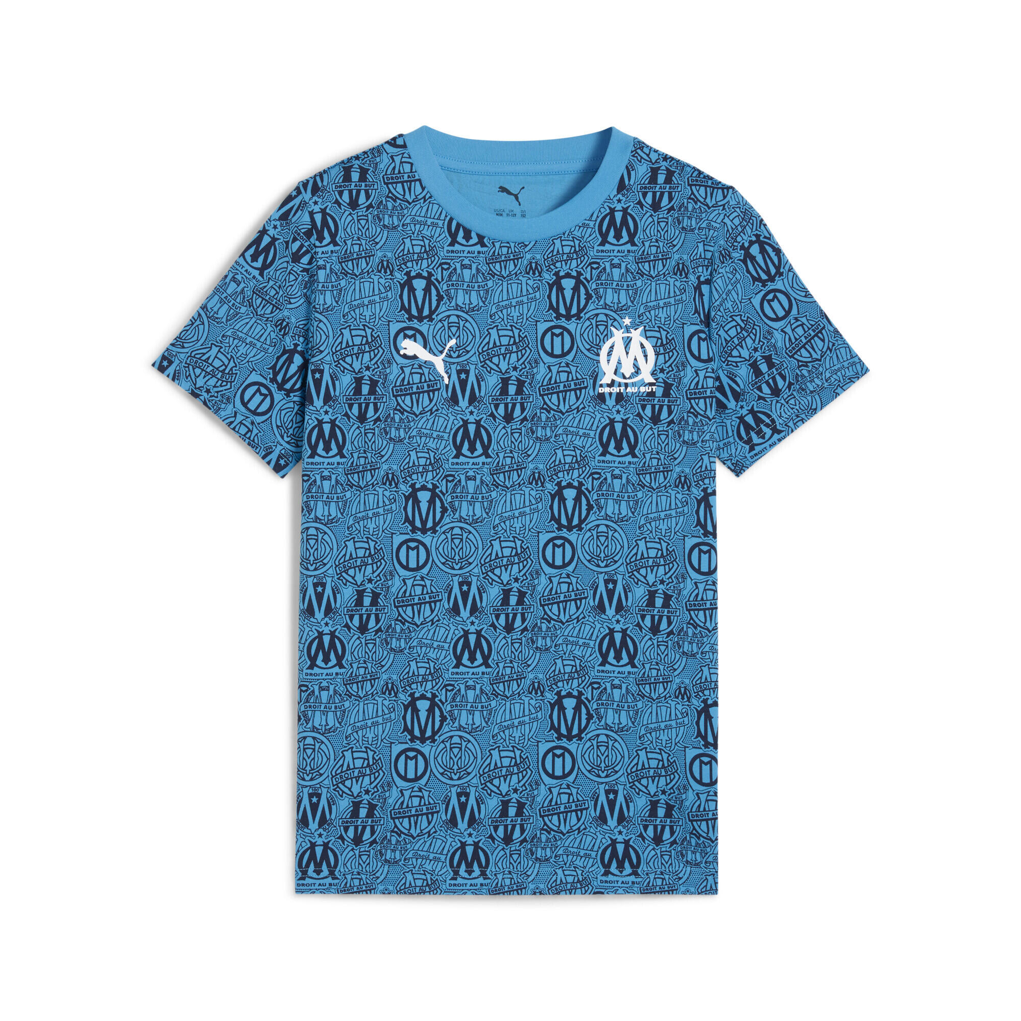 PUMA T-shirt con stampa integrale Olympique de Marseille FtblCulture per ragazzi PUMA