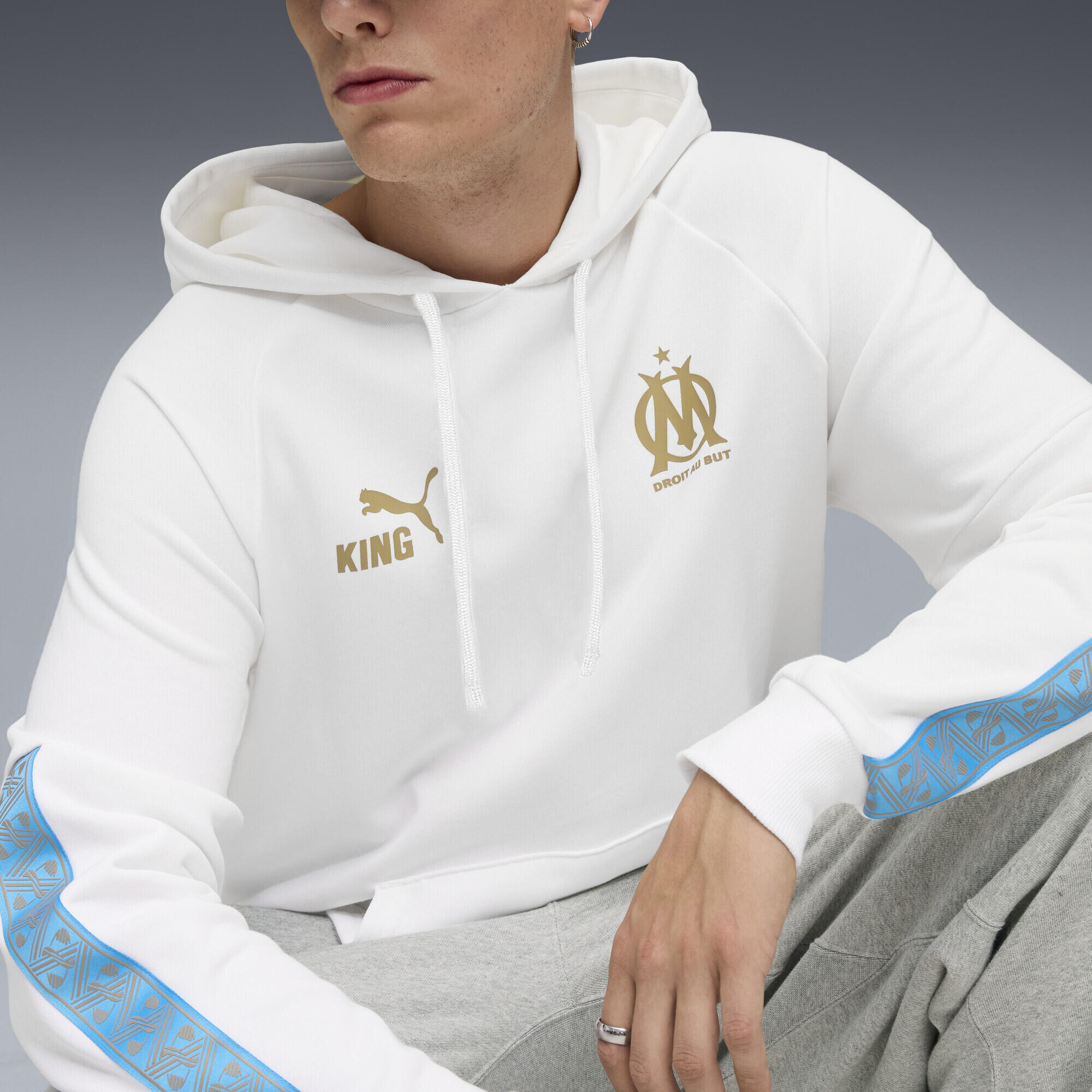 Hoodie KING Olympique de Marseille Homme PUMA 3/7