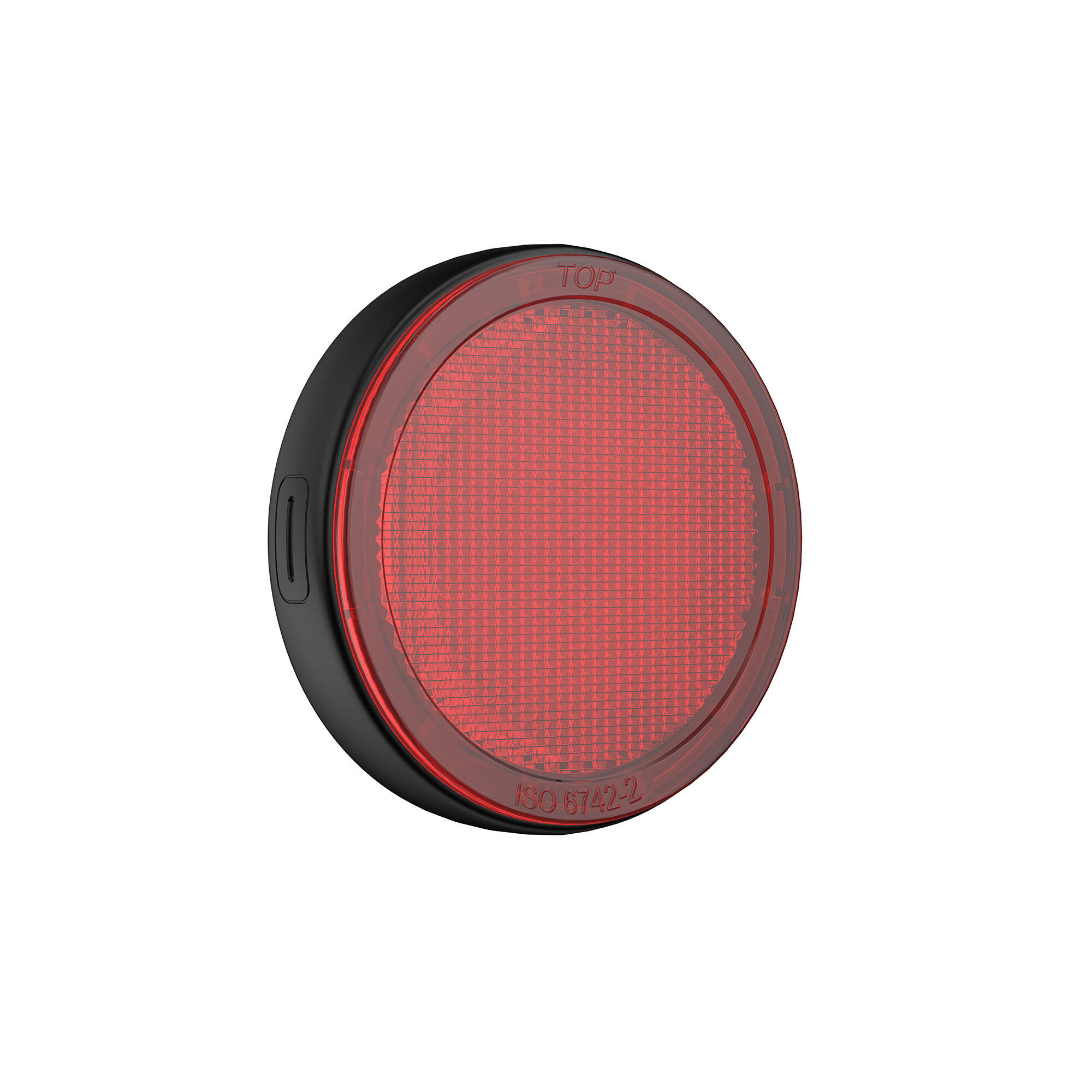 Laser Smart Tag for Bikes with Red Reflector (Apple Find My)