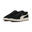 Încălțăminte adulți talpă plată Court Classic Suede, negru PUMA