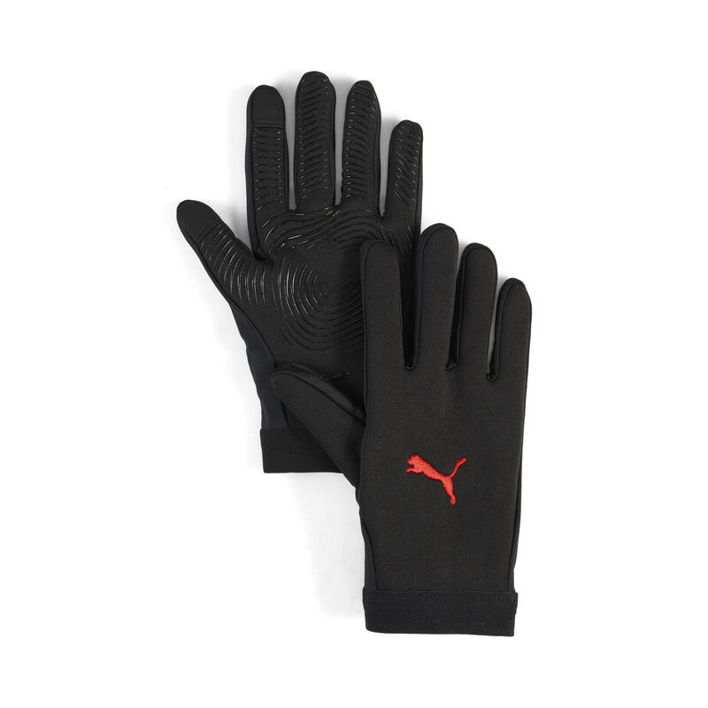 Rękawice zawodnika z pola AC Milan PUMA Black For All Time Red