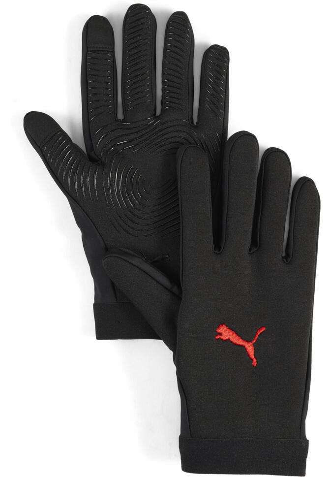 Rękawice zawodnika z pola AC Milan PUMA Black For All Time Red thumbnail