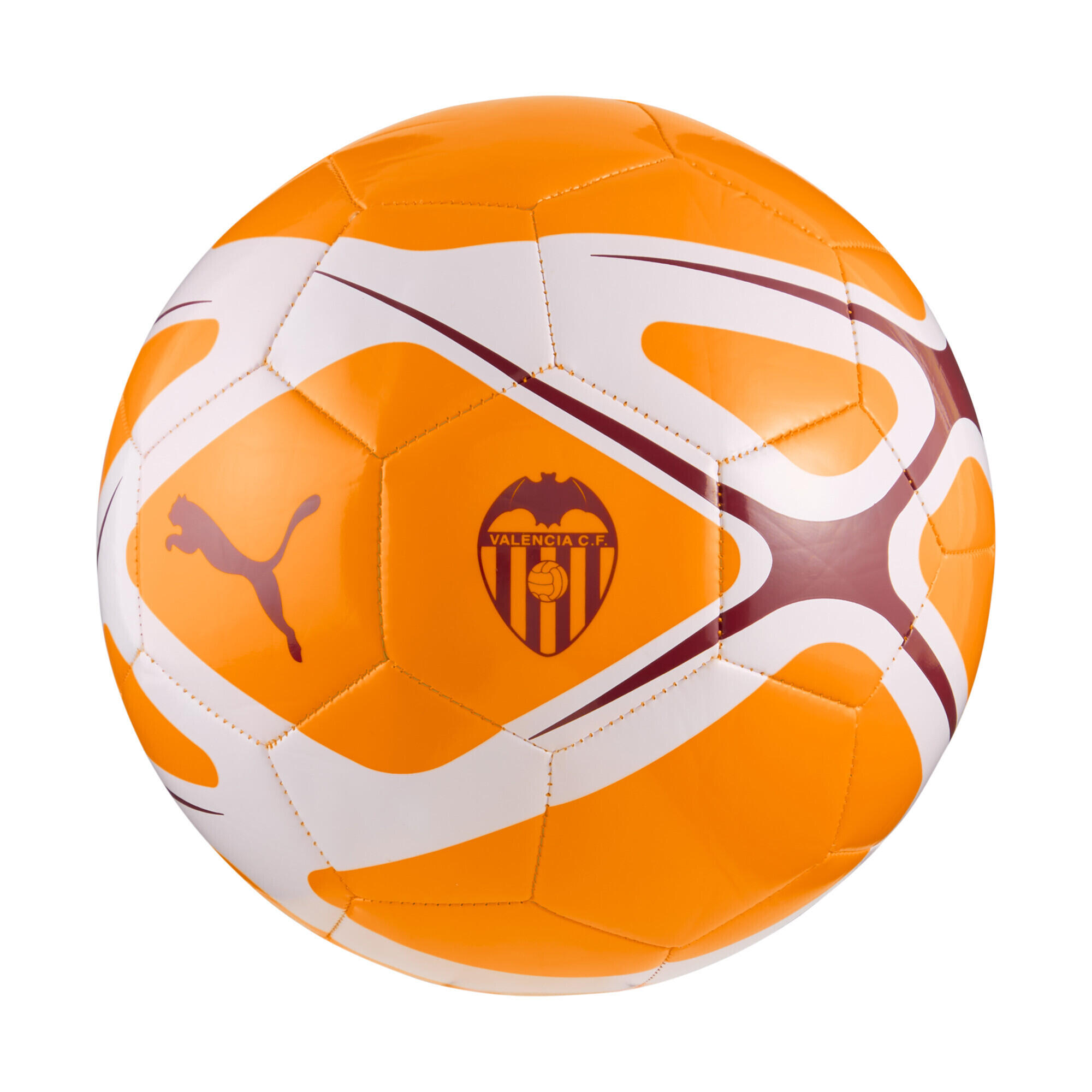 Puma - Ballon De Football Culture Valencia cf Puma - Ballon - Jaune|orange|rouge - 5 - Decathlon