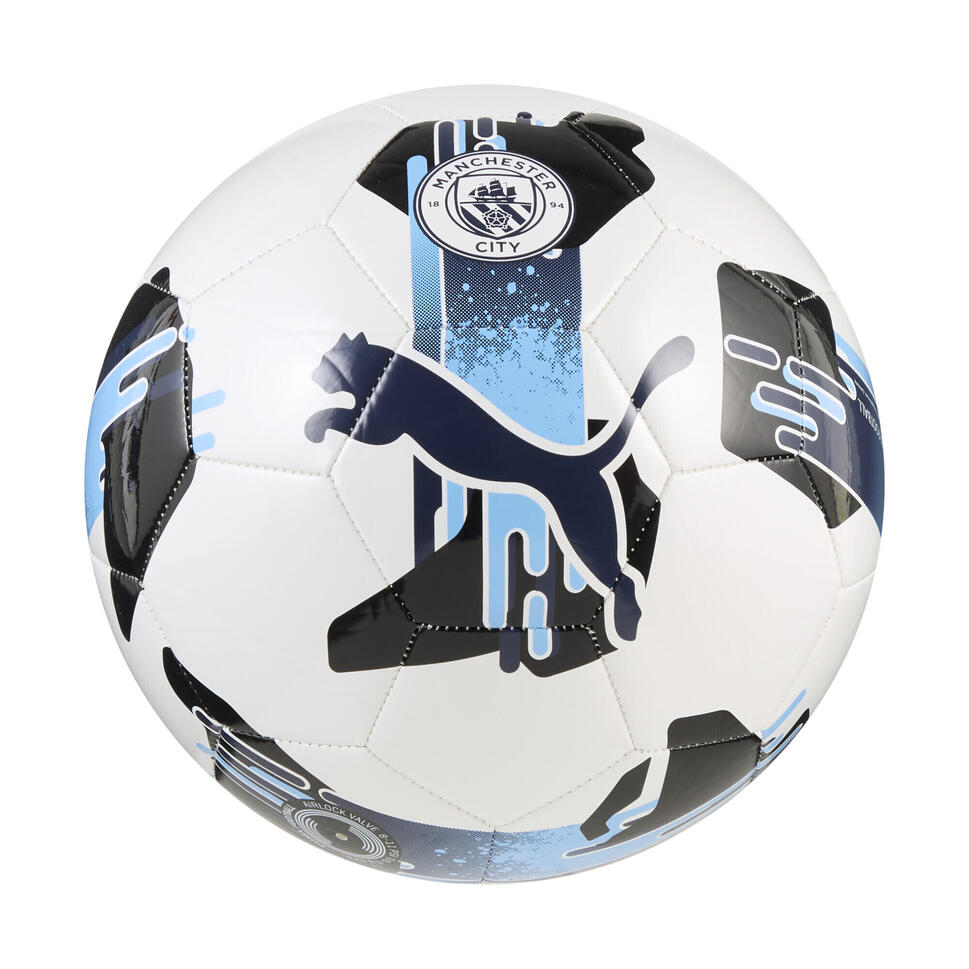 Piłka treningowa Manchester City Orbita 6 PUMA White Navy Blue