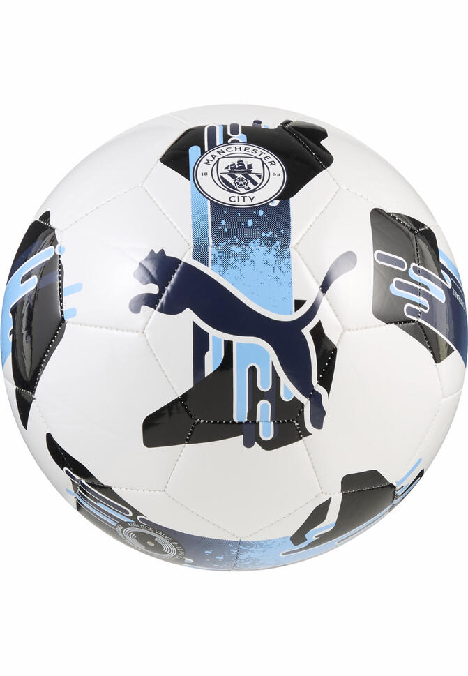 Piłka treningowa Manchester City Orbita 6 PUMA White Navy Blue