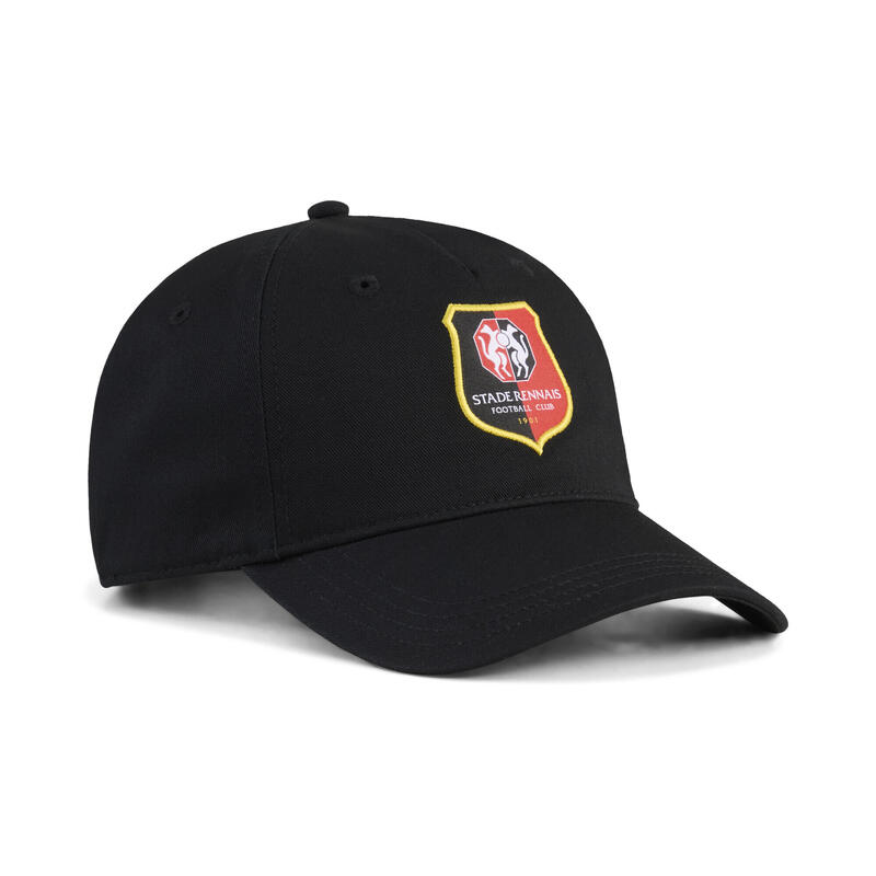 Czapka z daszkiem Stade Rennais FC Essentials PUMA Black White