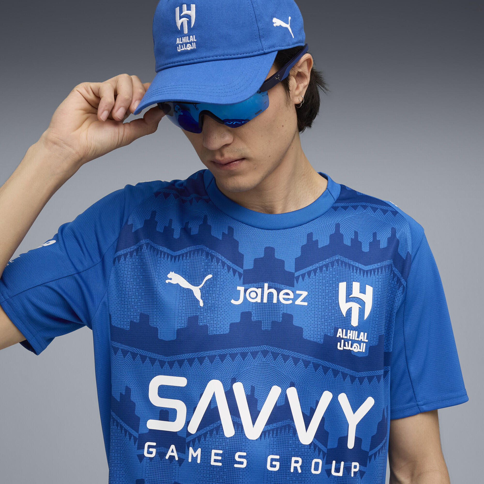 Maglia gara Home Al-Hilal SFC 25/26 da uomo PUMA Blue Intense Blazing 3/7