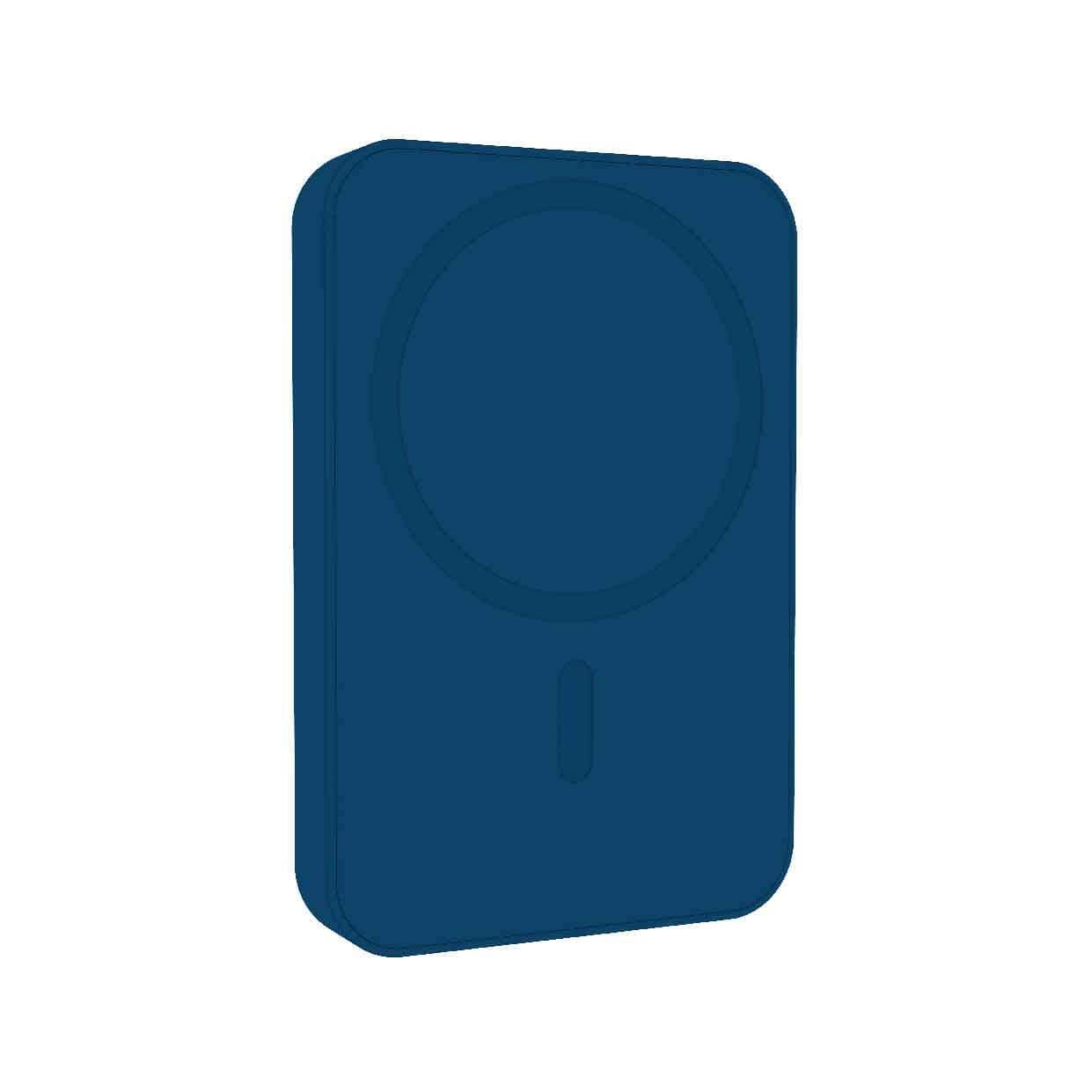 Laser 5000mAh MagSafe-Compatible Wireless Charger (Navy)