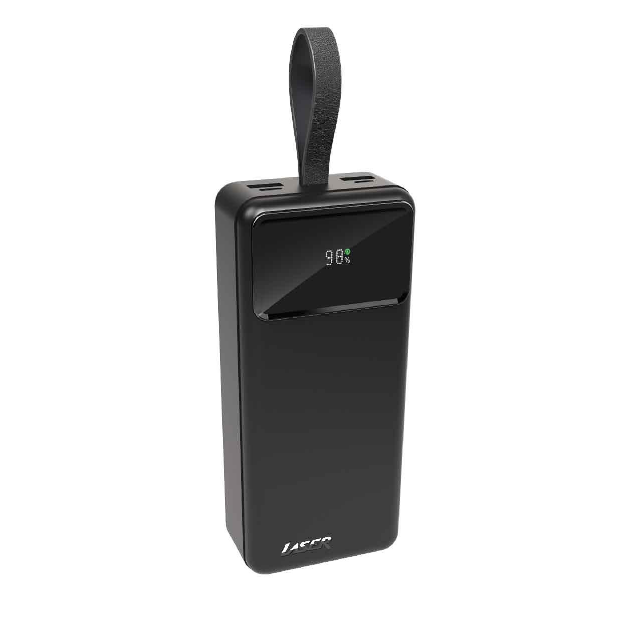 Laser Power Bank 27000mAh with 18W PD Fast Charge (Black)