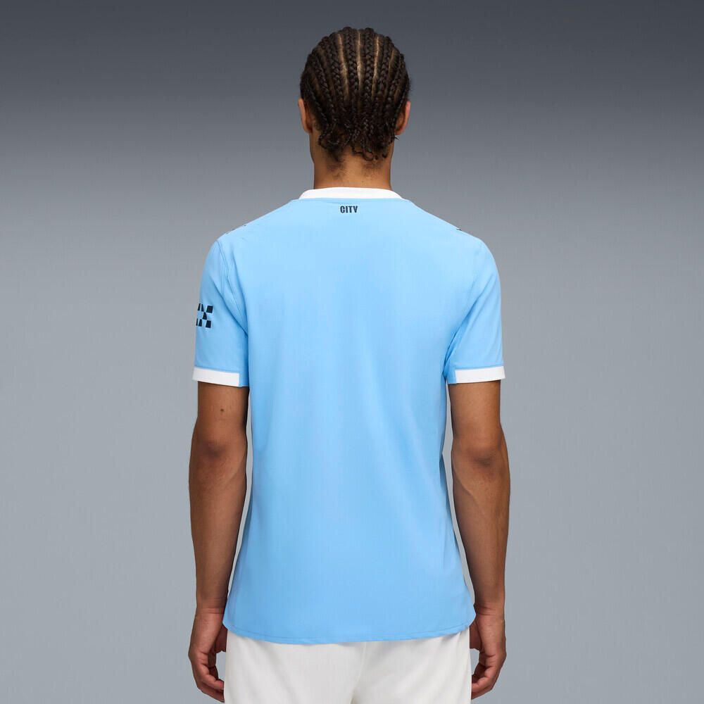 Manchester City FC 25/26 Men's Home Authentic Jersey - Blue