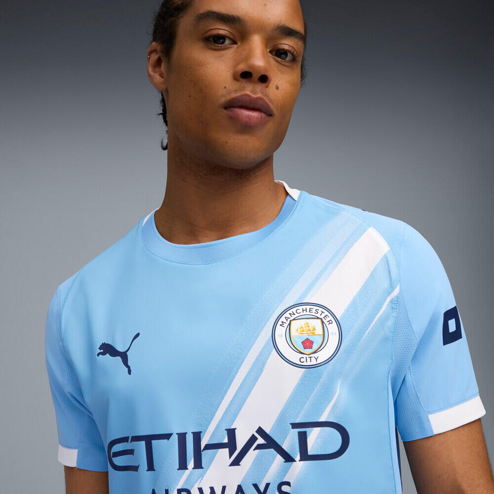 Manchester city 25/26 ユニフォーム　S Manchester City 25/26 Home Authentic Men's Soccer Jersey | PUMA