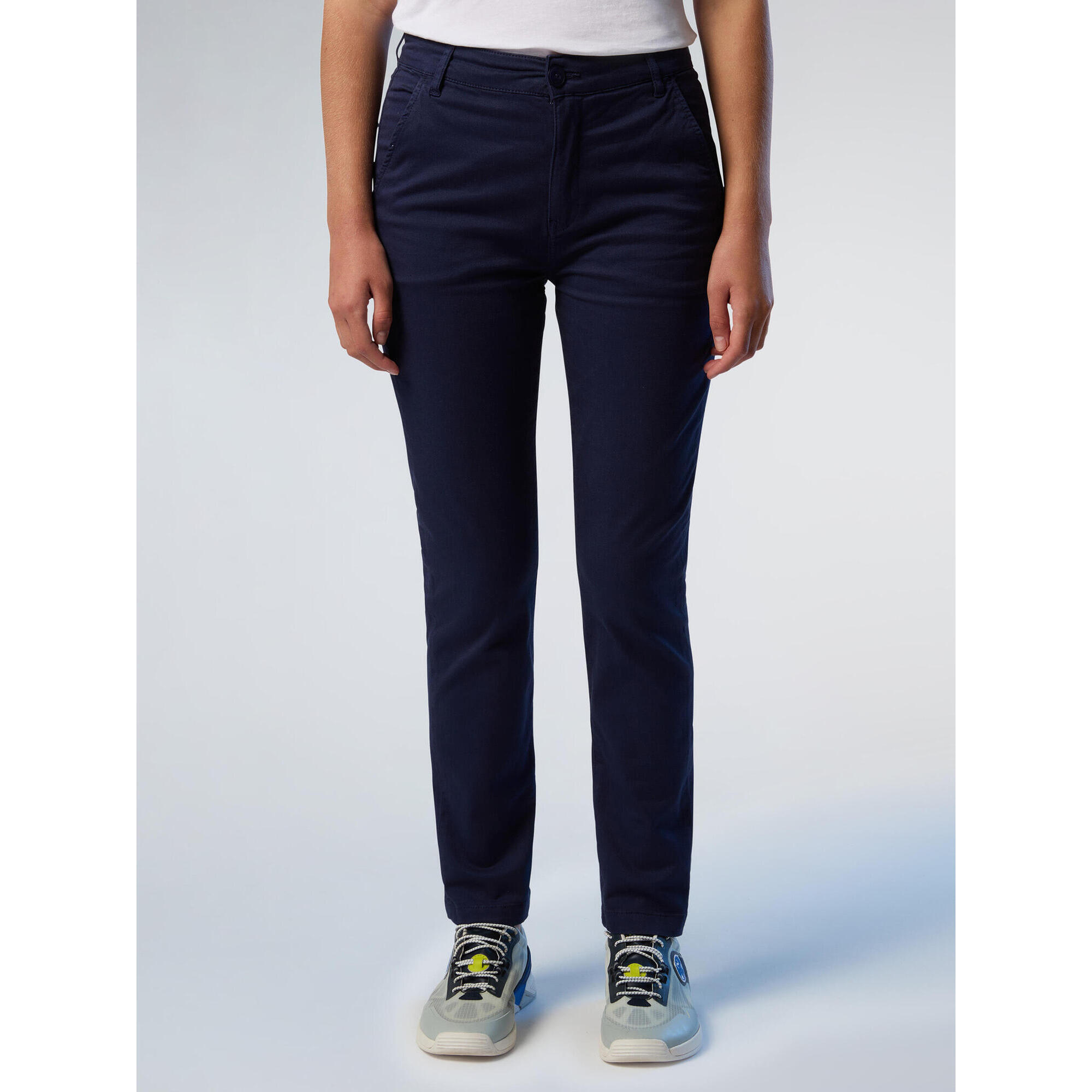 North Sails - Chino Pour Femme - Pantalons - Bleu - Decathlon