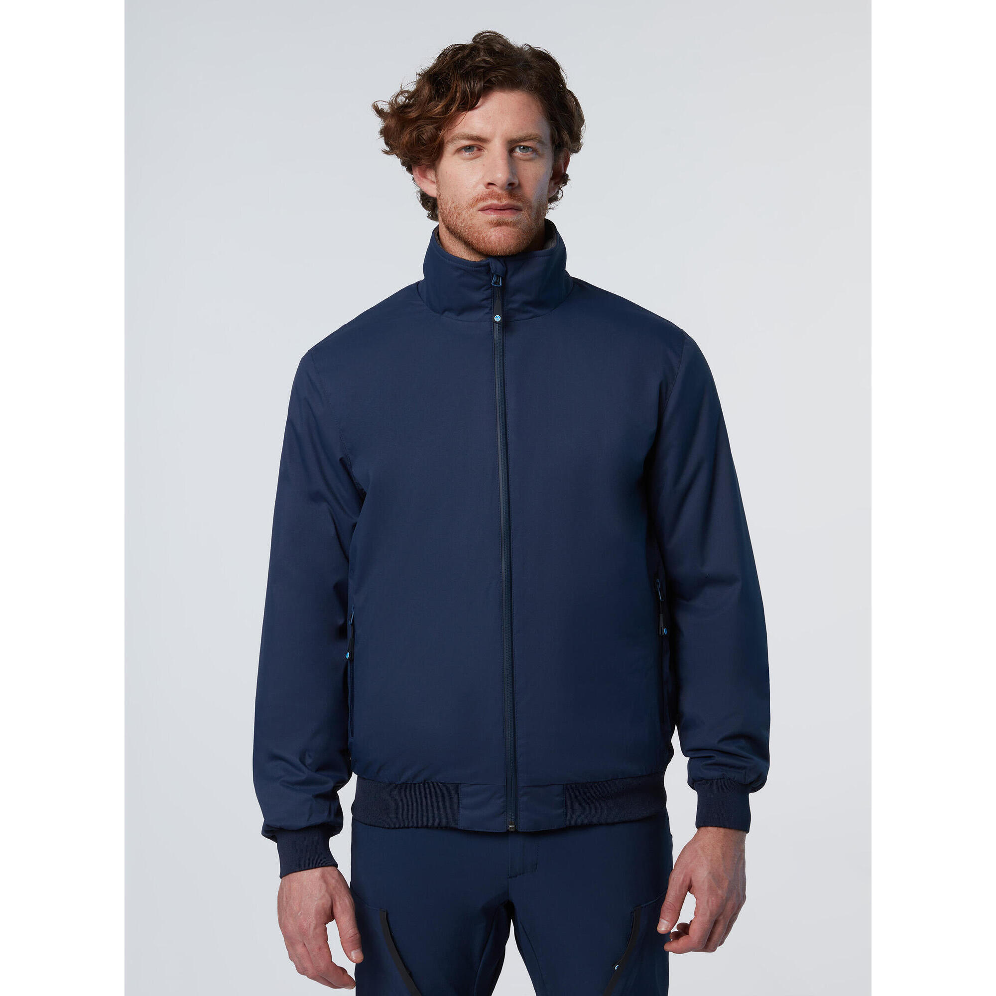 North Sails - Marinière Doublée Polaire Pour Homme - Veste - Bleu - Decathlon