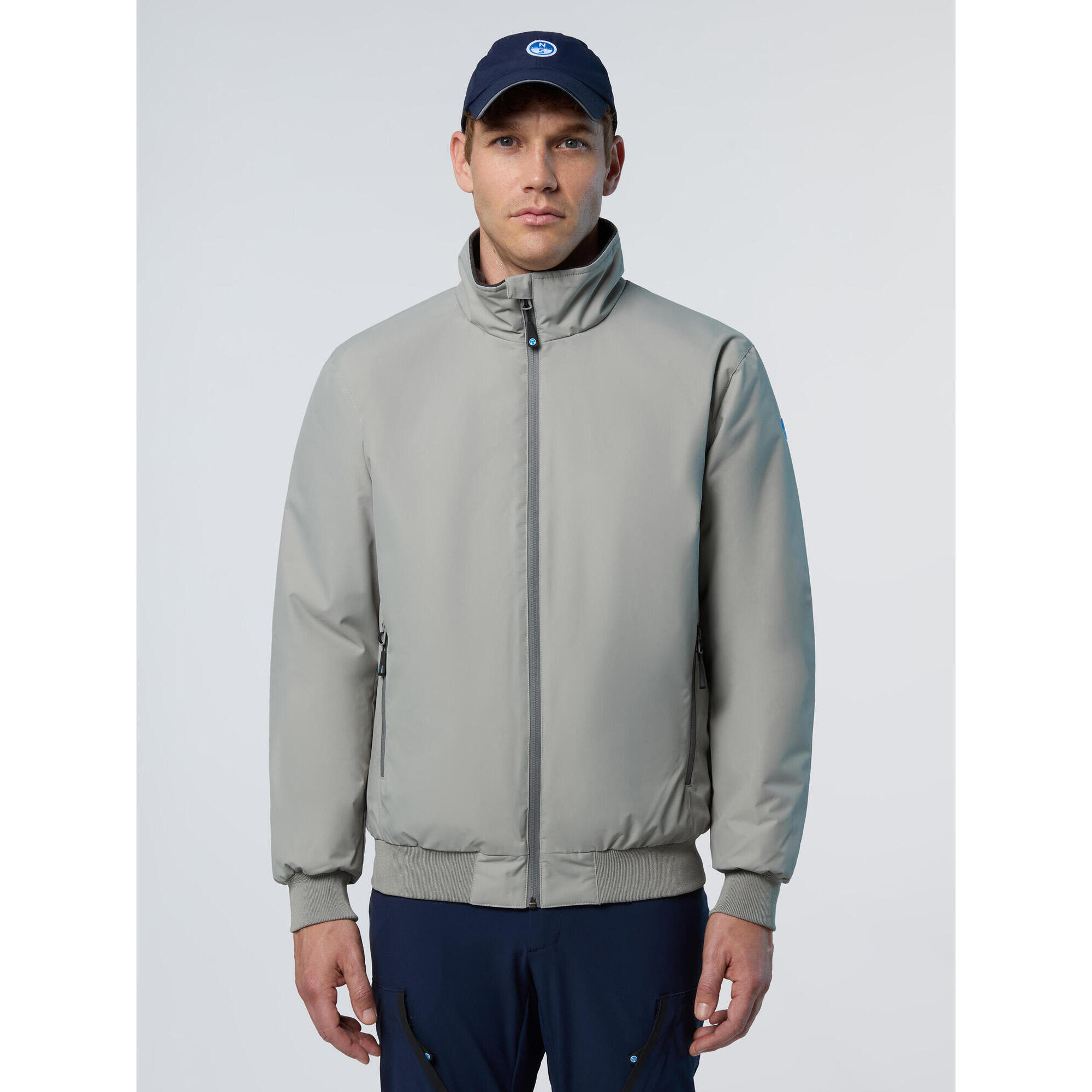 North Sails - Marinière Doublée Polaire Pour Homme - Veste - Gris - Decathlon