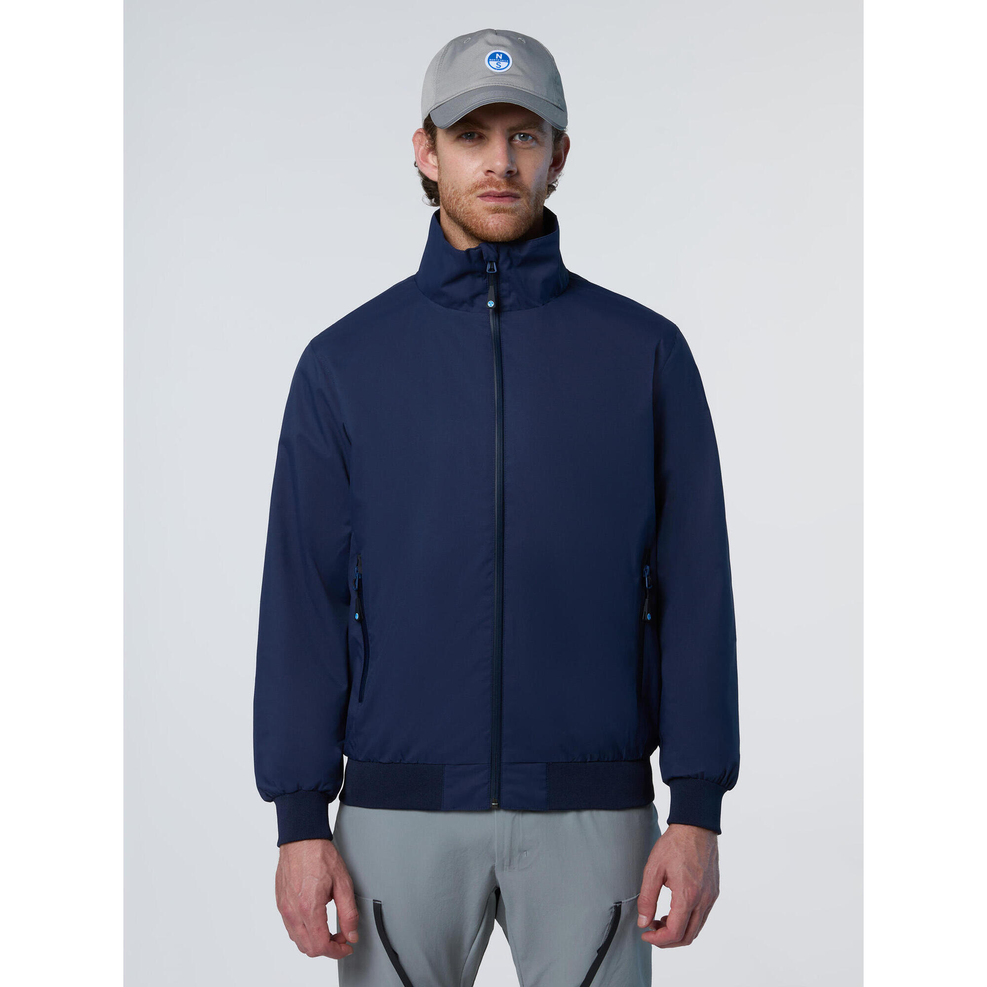 North Sails - Marinière Doublée En Filet Pour Homme - Veste - Bleu - Decathlon