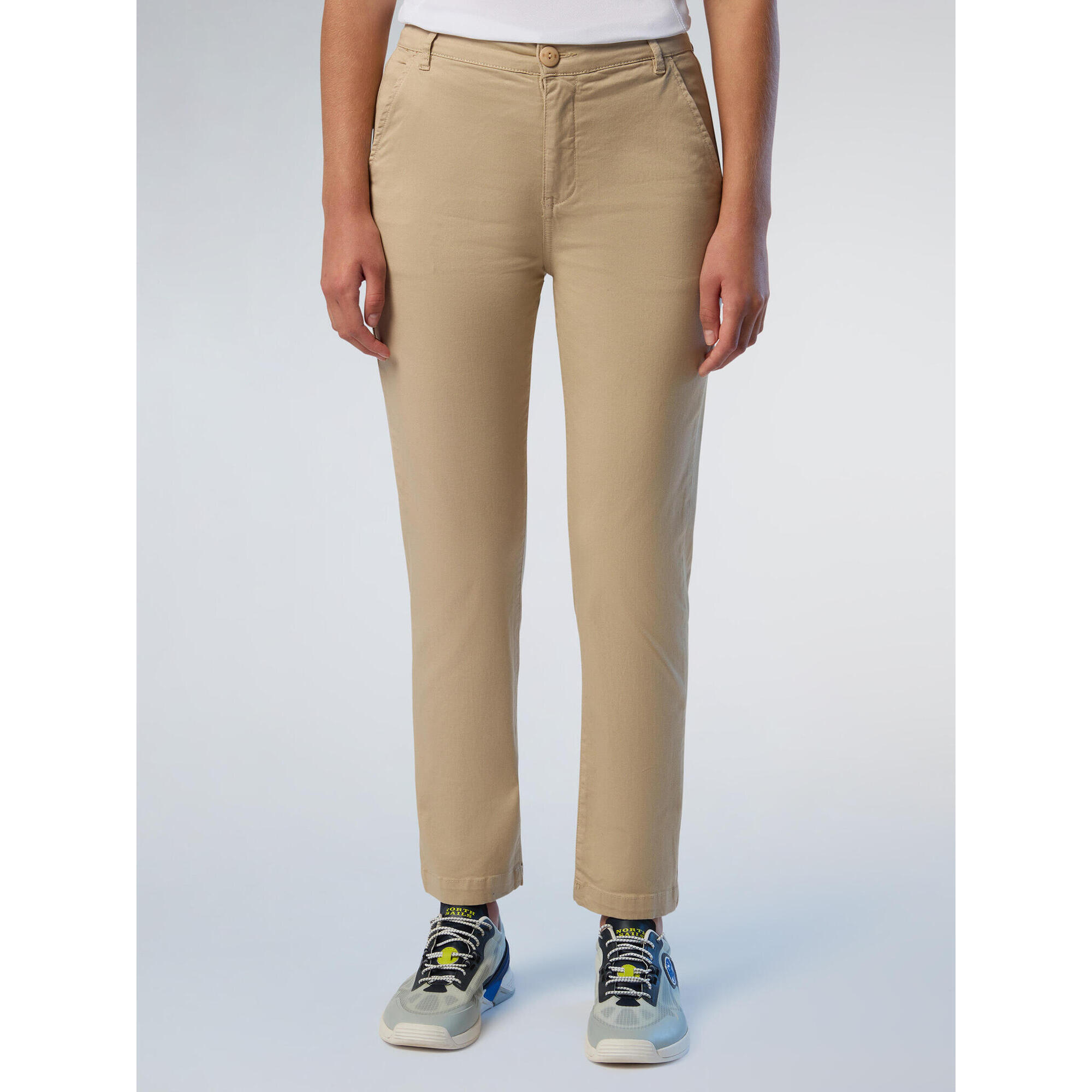 North Sails - Chino Pour Femme - Pantalons - Beige - Decathlon