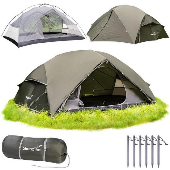 Namiot trekkingowy kopułowy Vatn, 2-osobowy, ultralekki