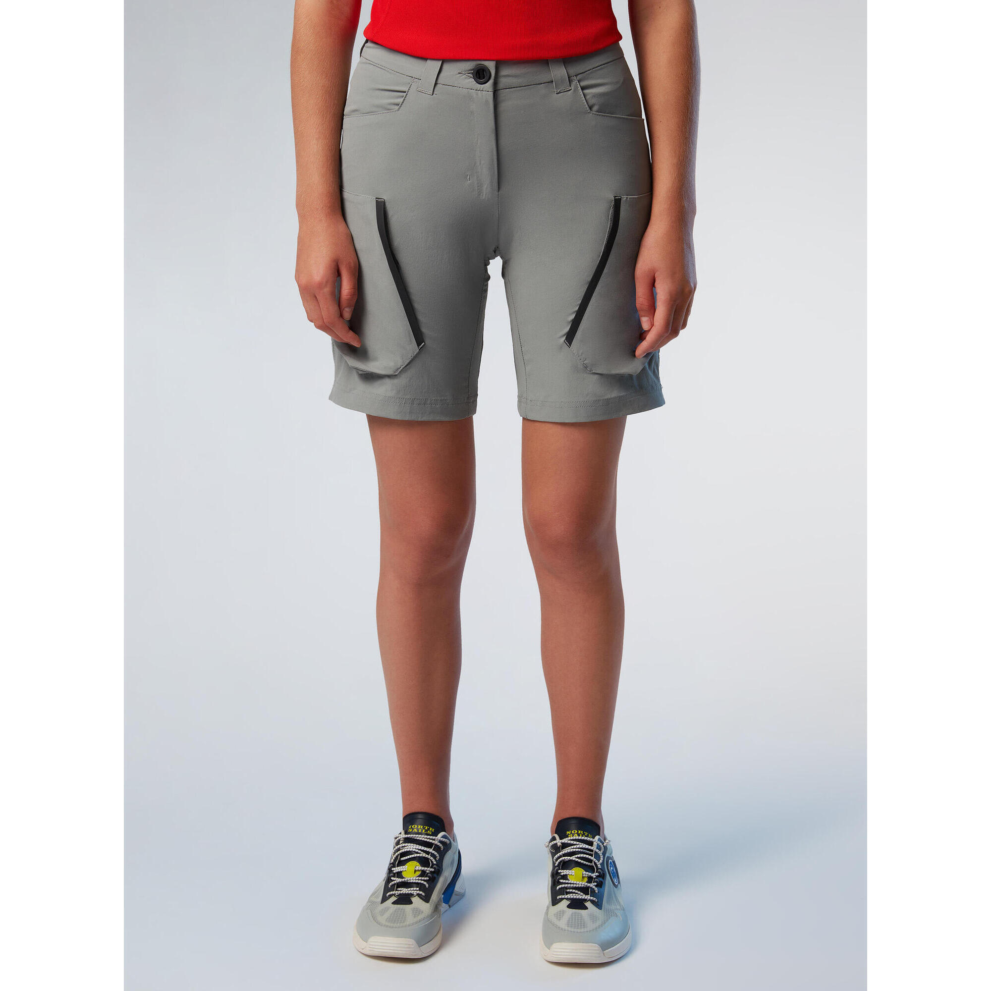 North Sails - Short À Séchage Rapide Pour Femme - Short - Gris - Decathlon