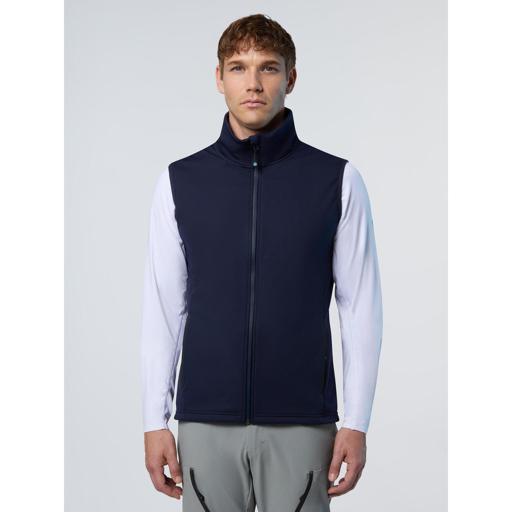 North Sails - Gilet Race Softshell Pour Homme - Doudoune Synthétique - Bleu - Decathlon