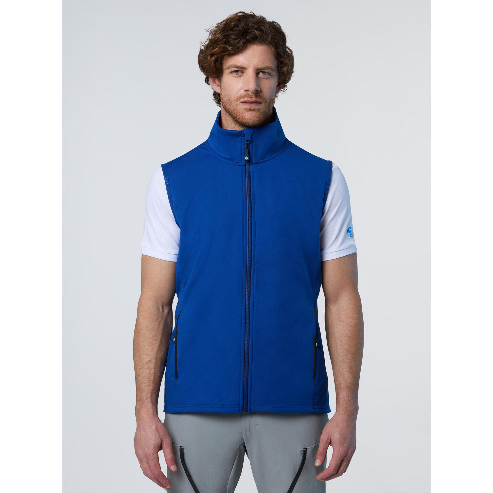 North Sails - Gilet Race Softshell Pour Homme - Doudoune Synthétique - Bleu - Decathlon