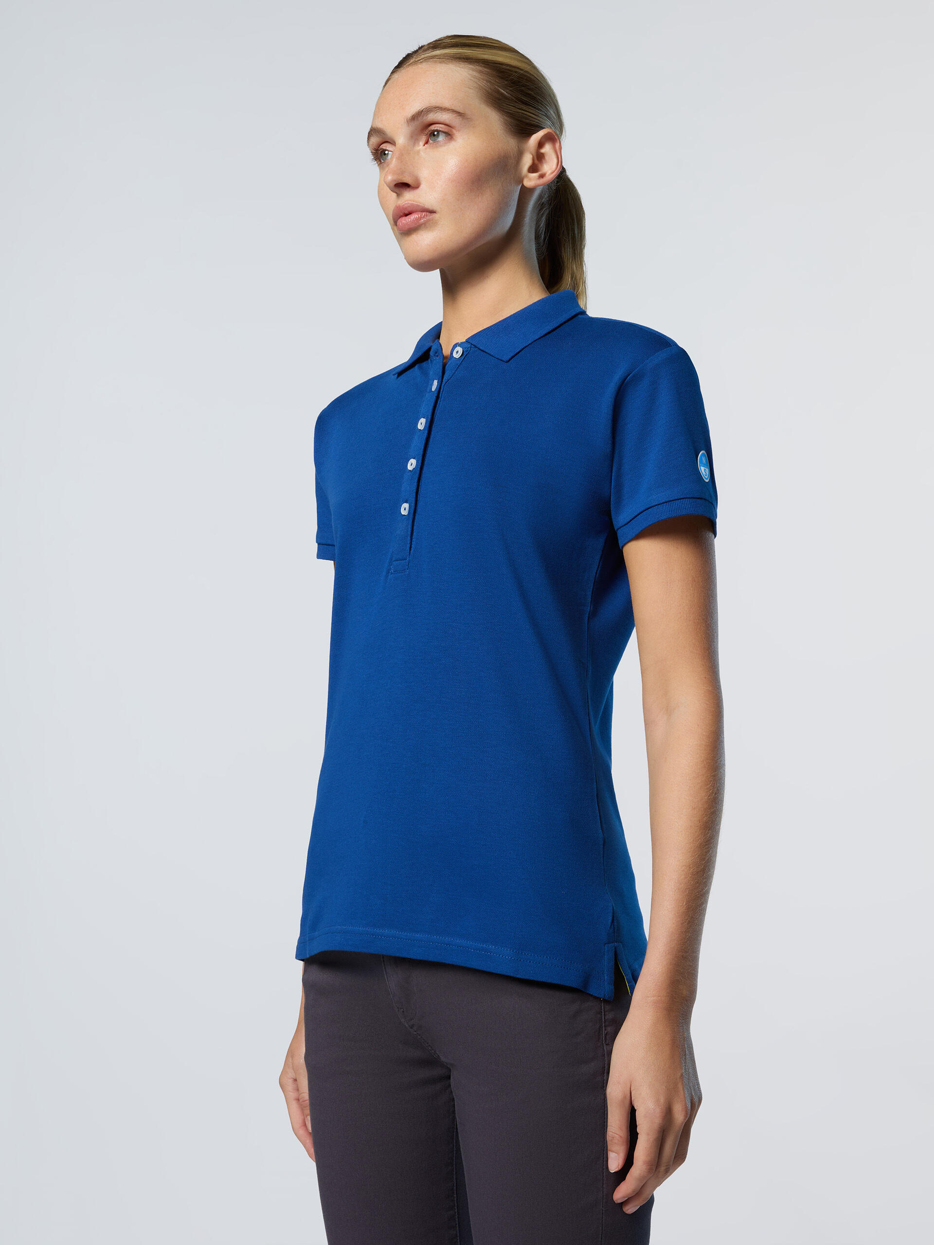Polo en piqué pour femme 3/3