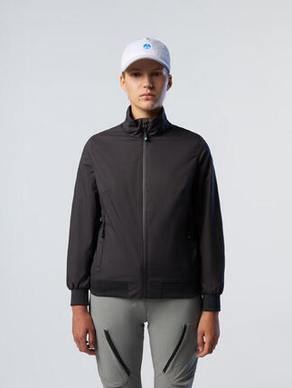 Mit Netzfutter gefütterte Matrosenjacke für Damen