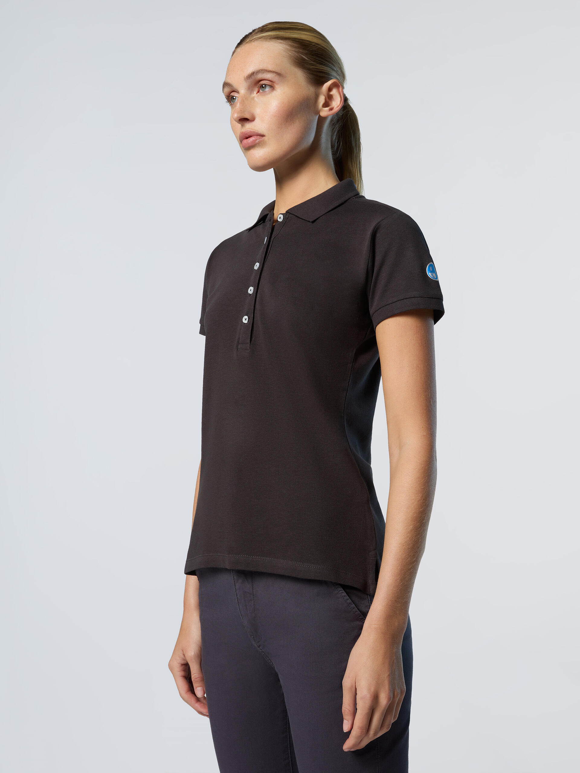 Polo en piqué pour femme 3/3