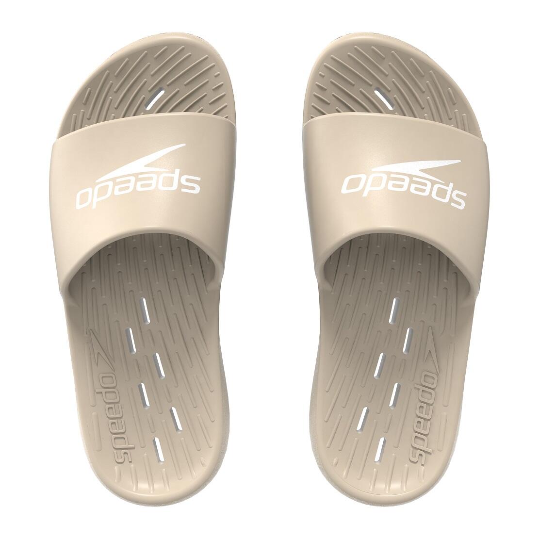 Speedo - Mules Speedo Homme Eva Marron Uk 10 / Eu 44 - Claquettes - Blanc - Decathlon