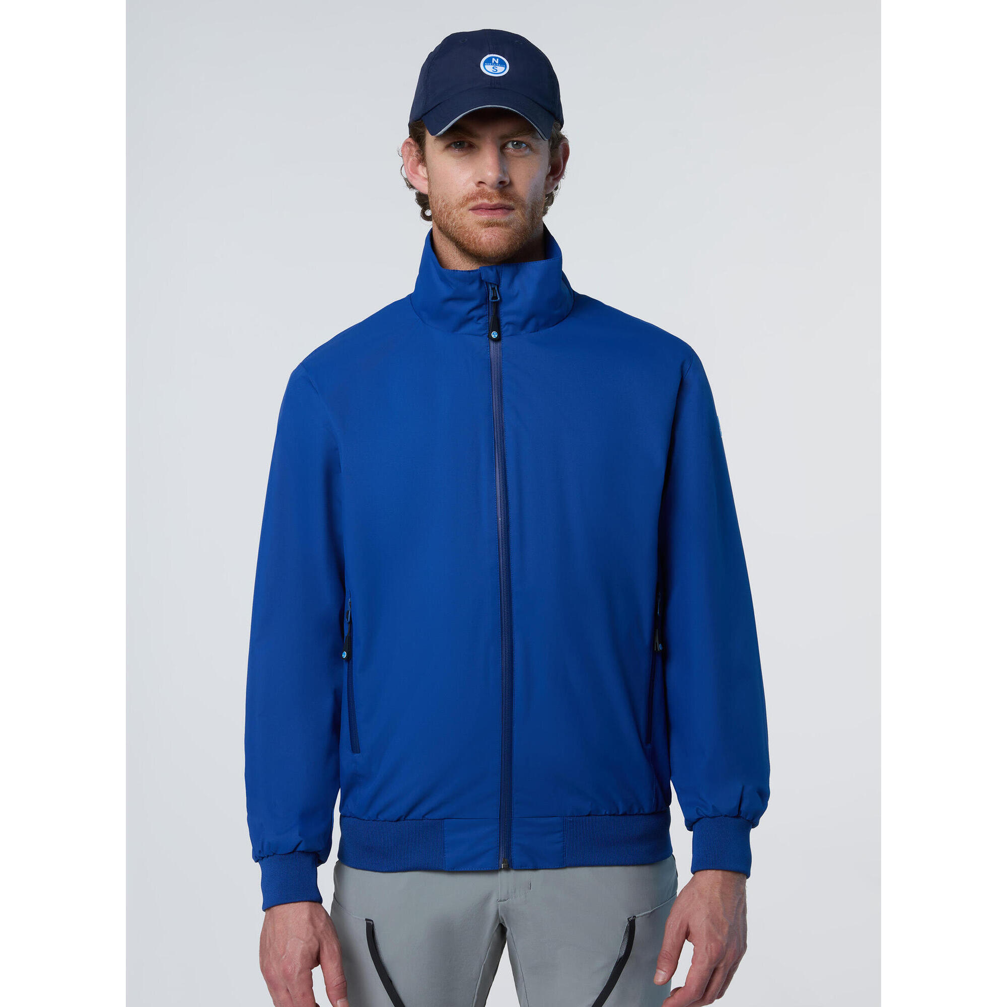 North Sails - Marinière Doublée En Filet Pour Homme - Veste - Bleu - Decathlon