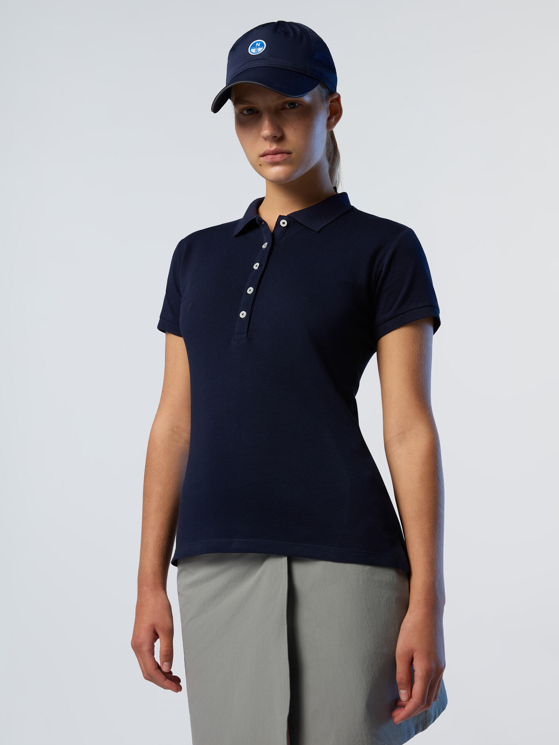 Polo en piqué pour femme 3/3