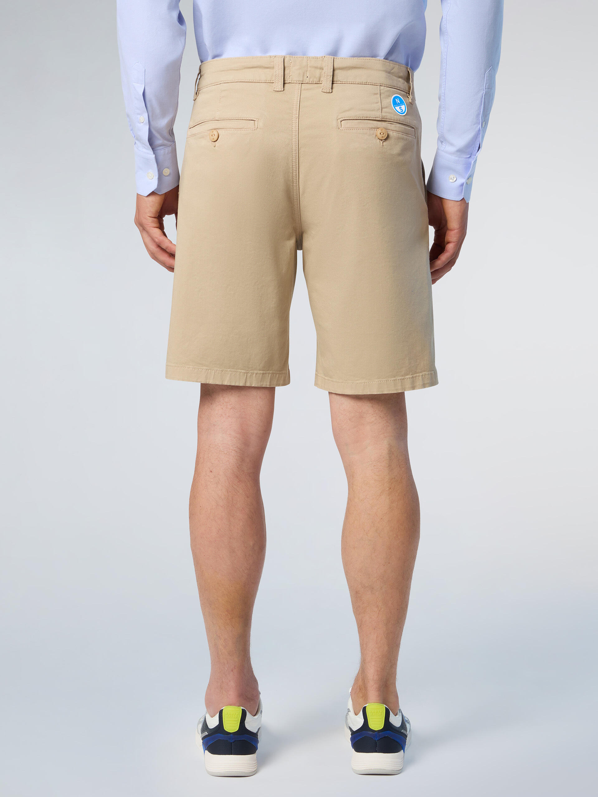 Pantalones cortos chinos para hombre 2/3