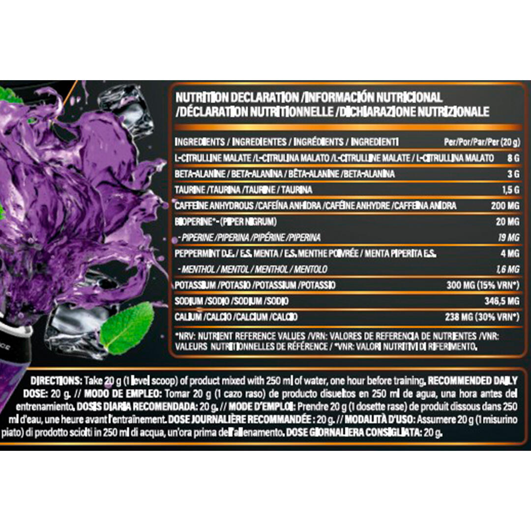 Preentreno Life Pro Elektro 400g Aumenta Rendidimiento y Reduce Fatiga 3/5