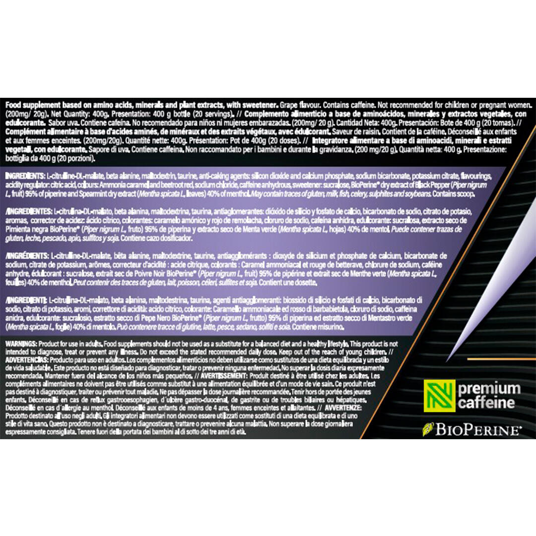 Preentreno Life Pro Elektro 400g Aumenta Rendidimiento y Reduce Fatiga 2/5