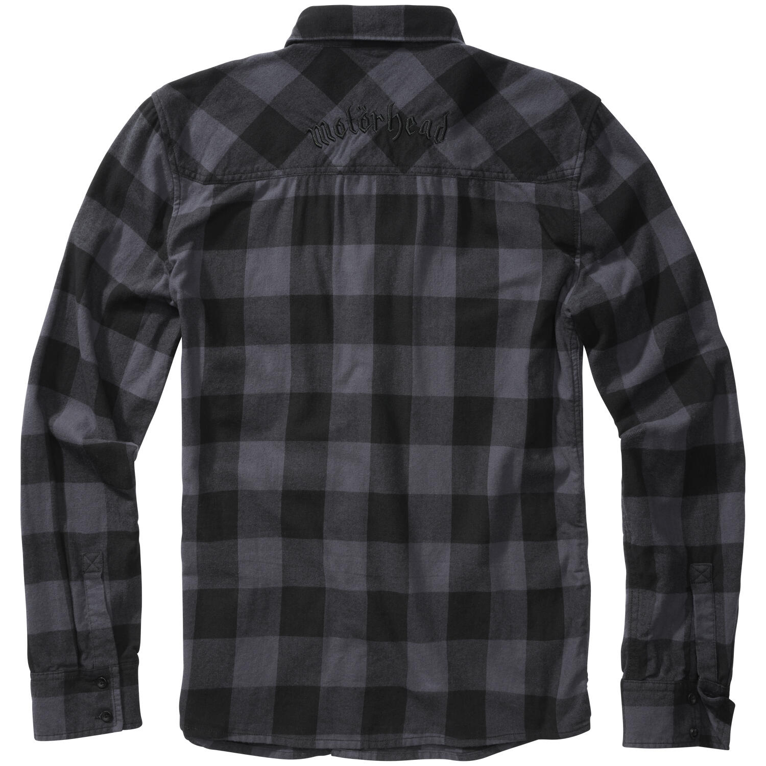Brandit Motörhead Checkshirt Black-Grey 2/7