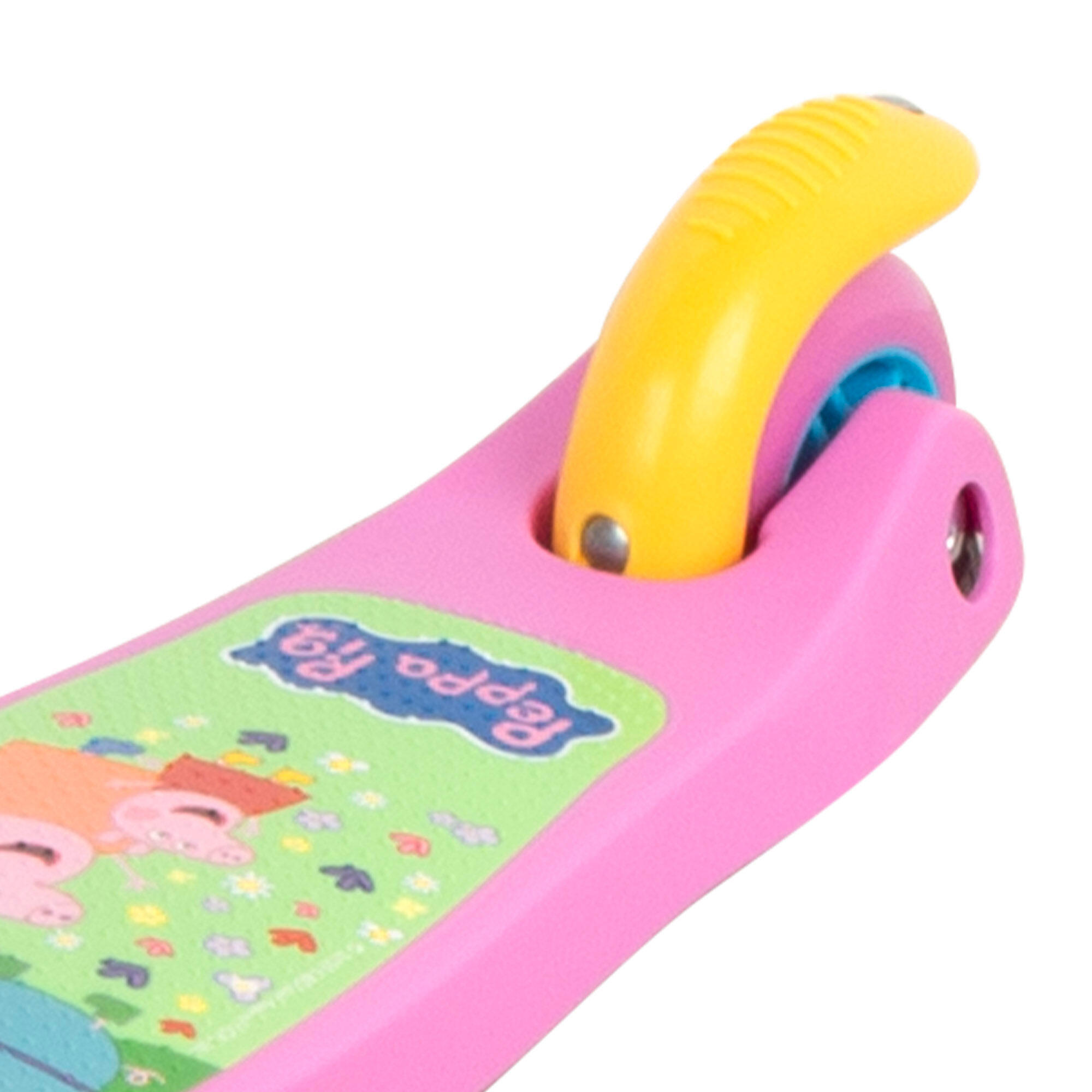 Patinete Peppa Pig 55x23x68 cm 3 rodas máx. 20 kg com luzes e freios 5/7