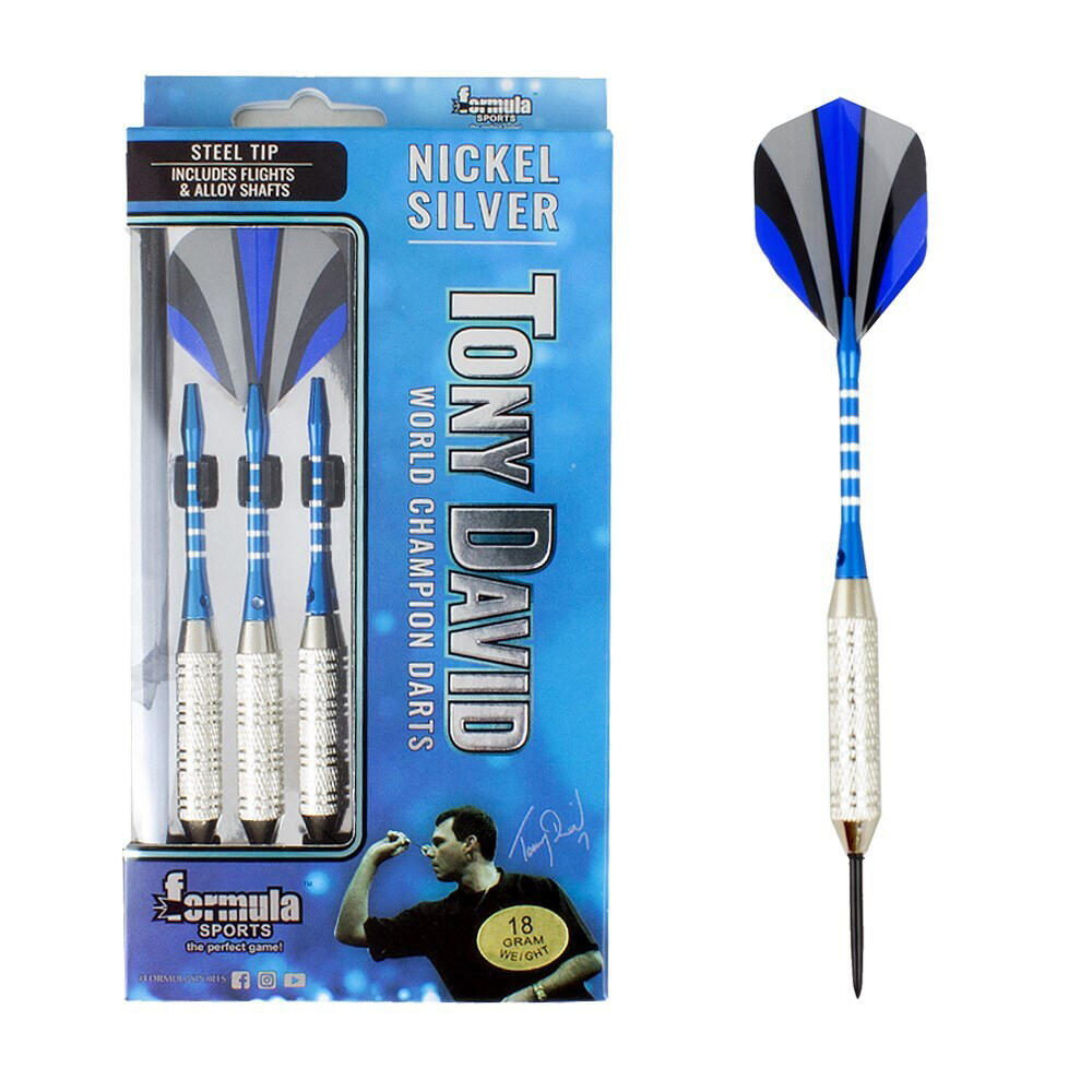 Formula Sports Tony David Darts Flight Shaft w/ Case (12pc)