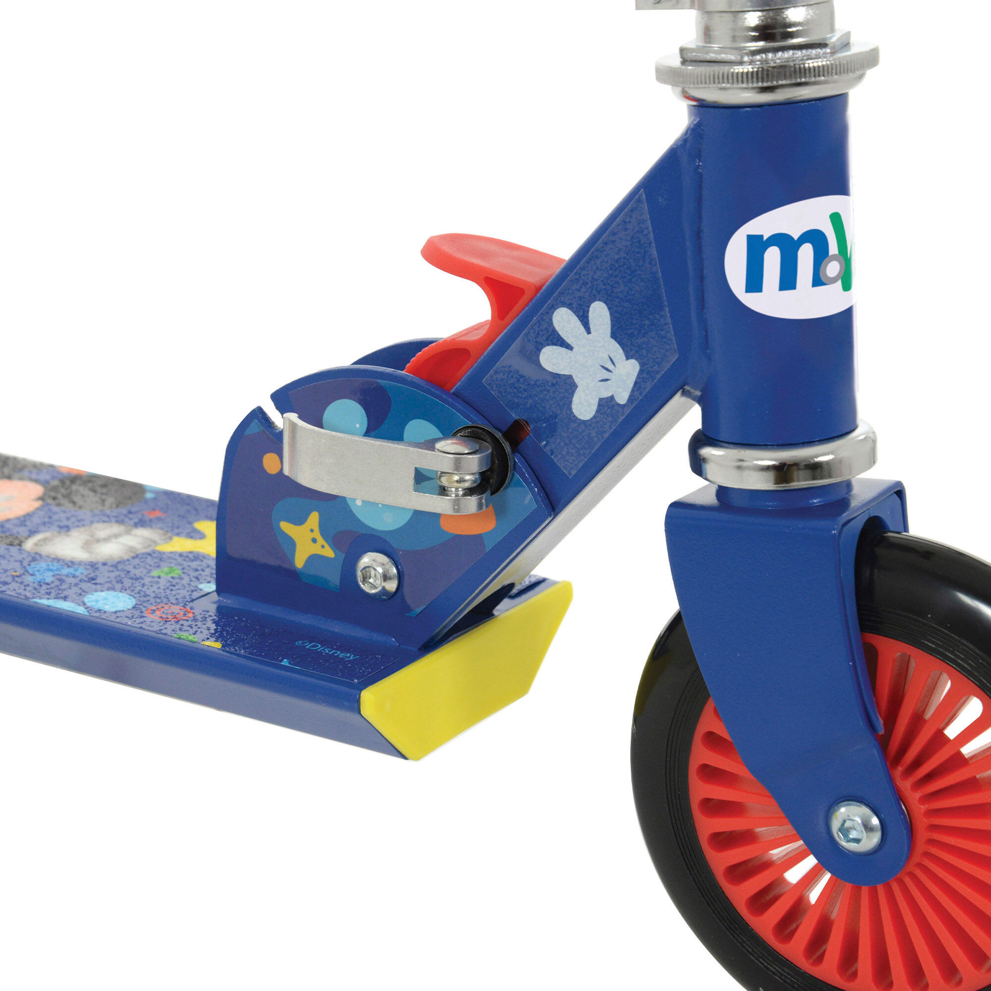 Scooter Infantil Dobrável Mickey com 2 Rodas 7/7