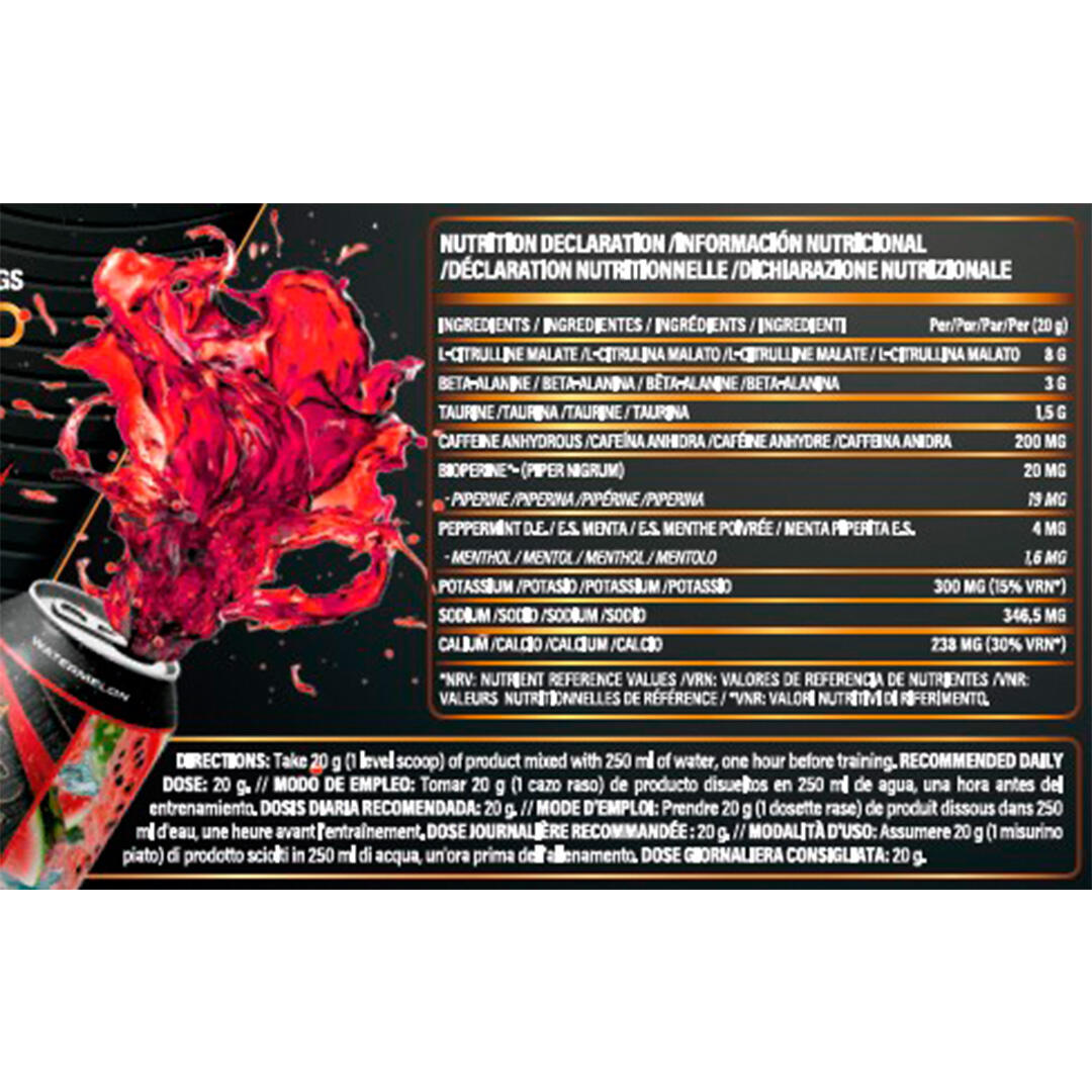 Preentreno Life Pro Elektro 400g Aumenta Rendidimiento y Reduce Fatiga 3/5