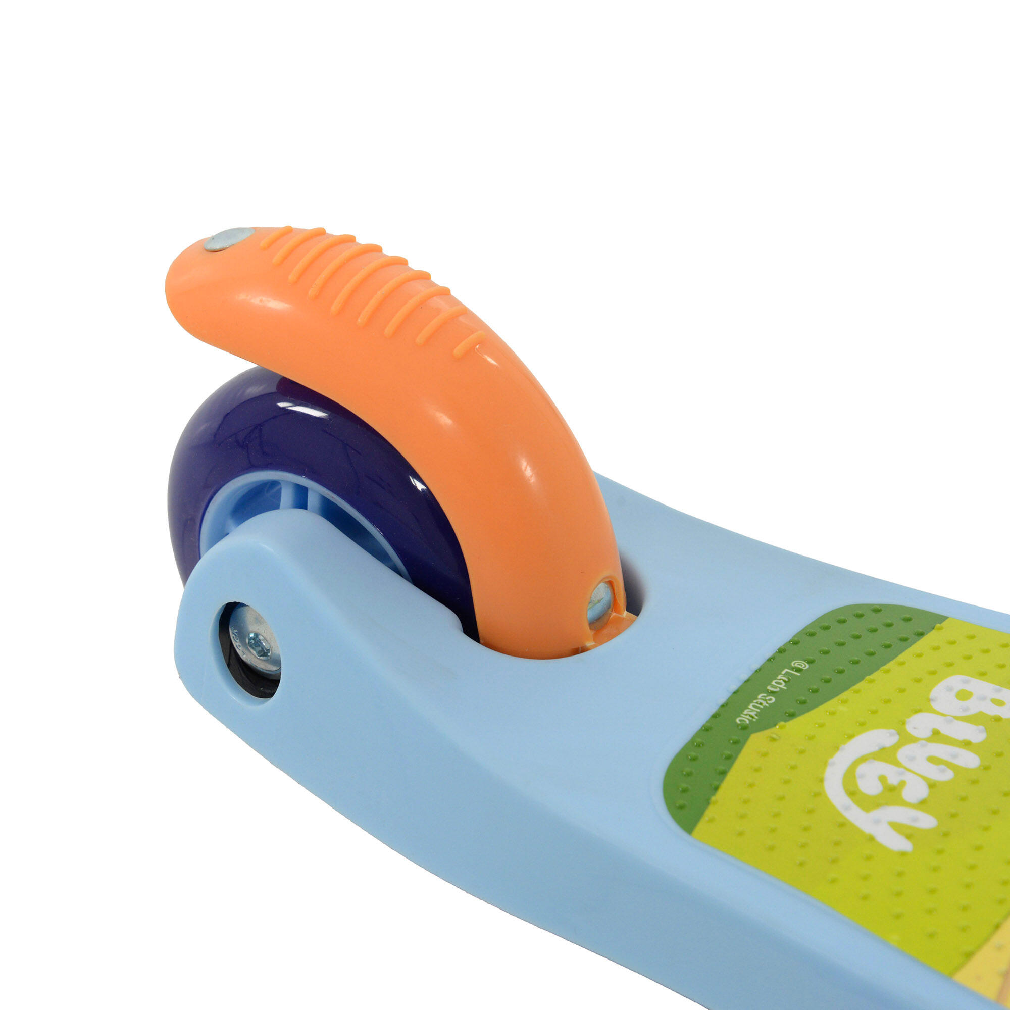 Scooter Bluey de 3 rodas, 55x23x68 cm, máx. 20 kg, com luzes e freios 5/7