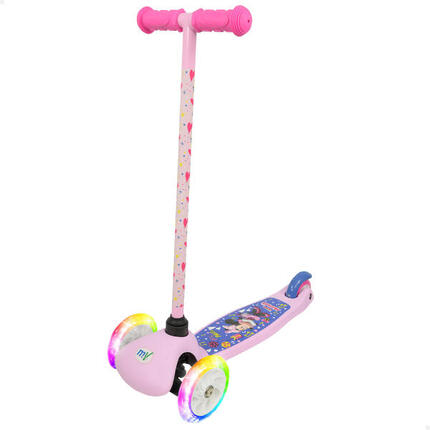 Trottinette 3 roues Minnie Mouse, 55 x 23 x 68 cm, max. 20 kg, avec lumières